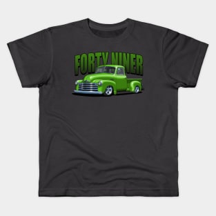 Custom 49 Chevy Pickup Truck Kids T-Shirt